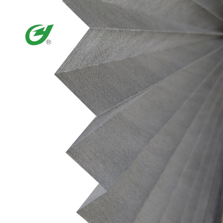 PET Chemical Bond Nonwoven stof til gardiner (Pleated Honeycomb)